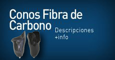 Conos fibra de carbono